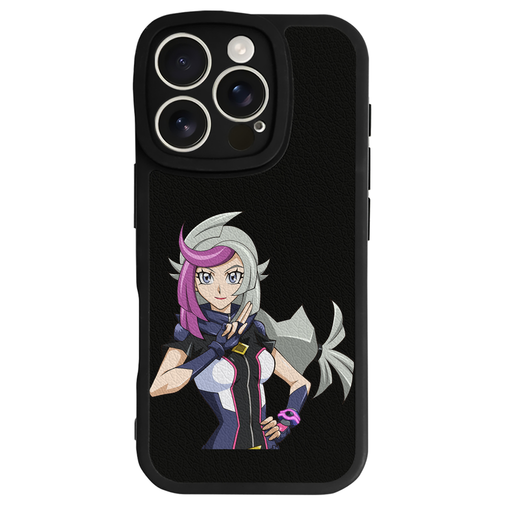 遊☆戯☆王 Yu-Gi-Oh! 【iPhone 16シリーズ対応】シリコンスマホケース（レザー調） 材質：シリコン
